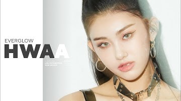 How Would EVERGLOW Sing “HWAA” ((G)I-DLE) — Line Distribution