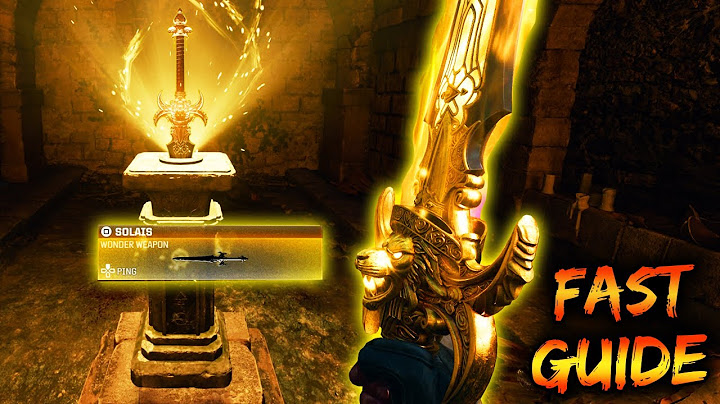 CITADELLE DES MORTS LION SWORD GUIDE (LIGHT SWORD UPGRADE) Black Ops 6 Zombies Easter Egg Tutorial