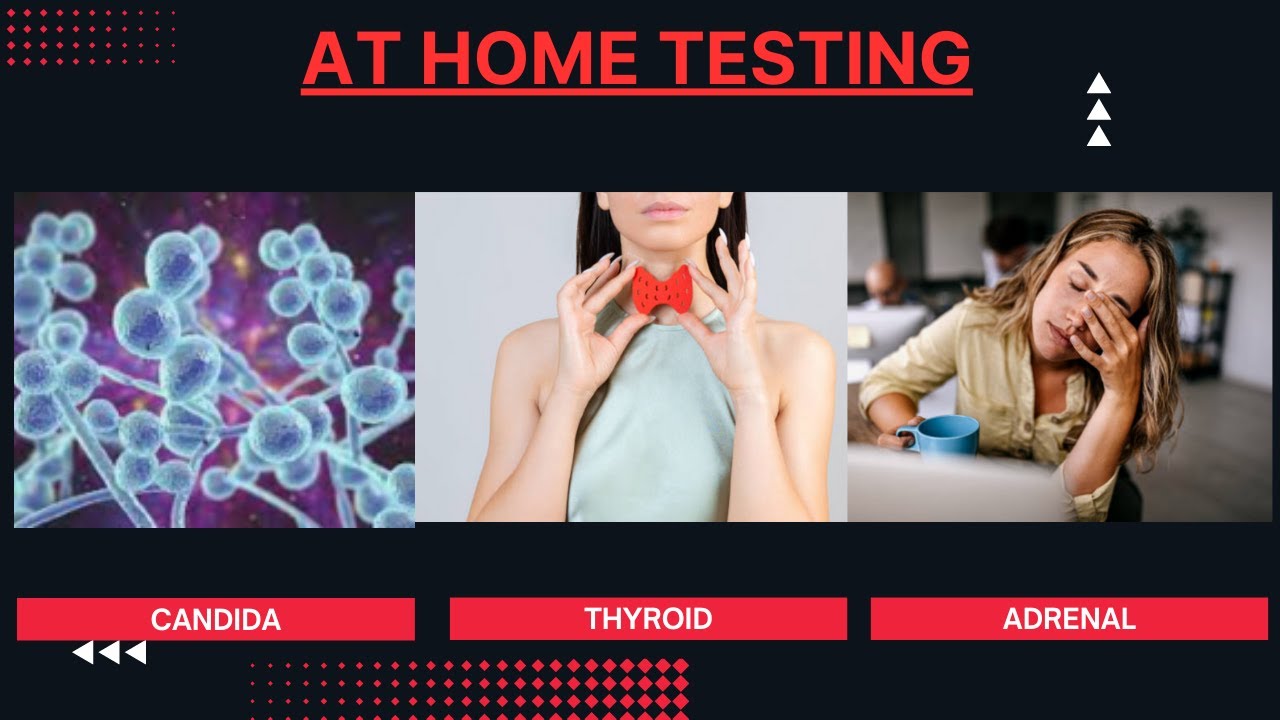 At Home Testing for Candida, Adrenal and Thyroid Dysfunction in 15
