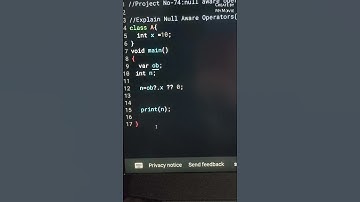 null aware operators??? in Dart 🎯