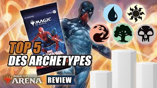 Top 5 des meilleurs archétypes Draft | Through the Omenpaths / Marvel Spider-Man | MTG Arena