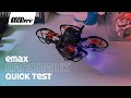 EMAX Nanohawk Ultralight 1S Quick Test