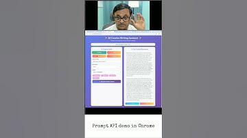 AI in Google Chrome Browser- Prompt API Demo