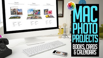 Mac Photo Projects - Books, Calendars, and Cards
