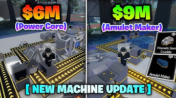 [NEW MACHINE UPDATE] Best End Game Setup Ultimate Mining Tycoon! (Amulet Maker)