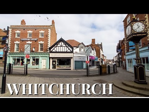 A walk through WHITCHURCH England 4k