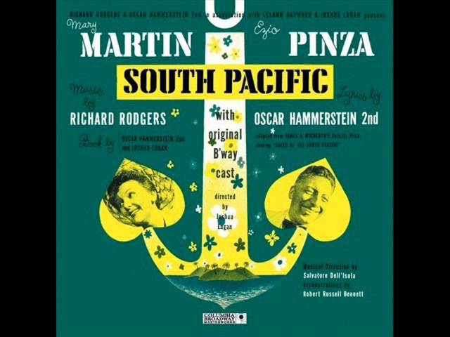 Some Enchanted Evening from South Pacific-1949 Score on Columbia. acordes