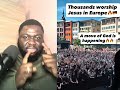 😱REVIVAL IN GERMANY⁉️ 🇩🇪 EUROPE BELONGS TO JESUS ❤️‍🔥 #jesus #germany #europe #revival #usa #sing 