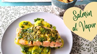 Salmon al vapor saludable y rico | Trending Cooking