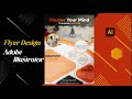 How to make Flyer | Illustrator Tutorial