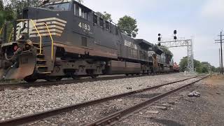 ns 13R mixed freight train