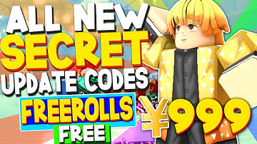 ALL NEW *SECRET* UPDATE CODES in SLAYERS UNLEASHED CODES! (Slayers Unleashed Codes) ROBLOX