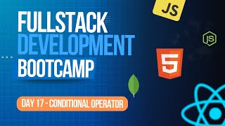 Day 18: Learn Javascript Ternary Operator For Full Stack Web Development In Tamil