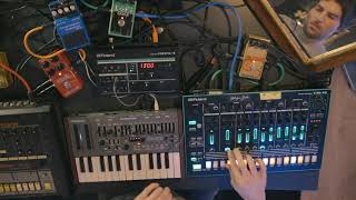 Etudes SH-01a Vol. II | Techno Jam Session #15 Roland TR-8 and Boutique SH01a | Clap On Kick