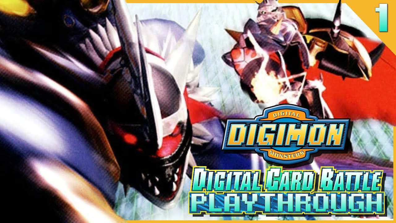 Digimon Digital Card Battle (PS1) Playthrough -  Pt1 - No Commentary