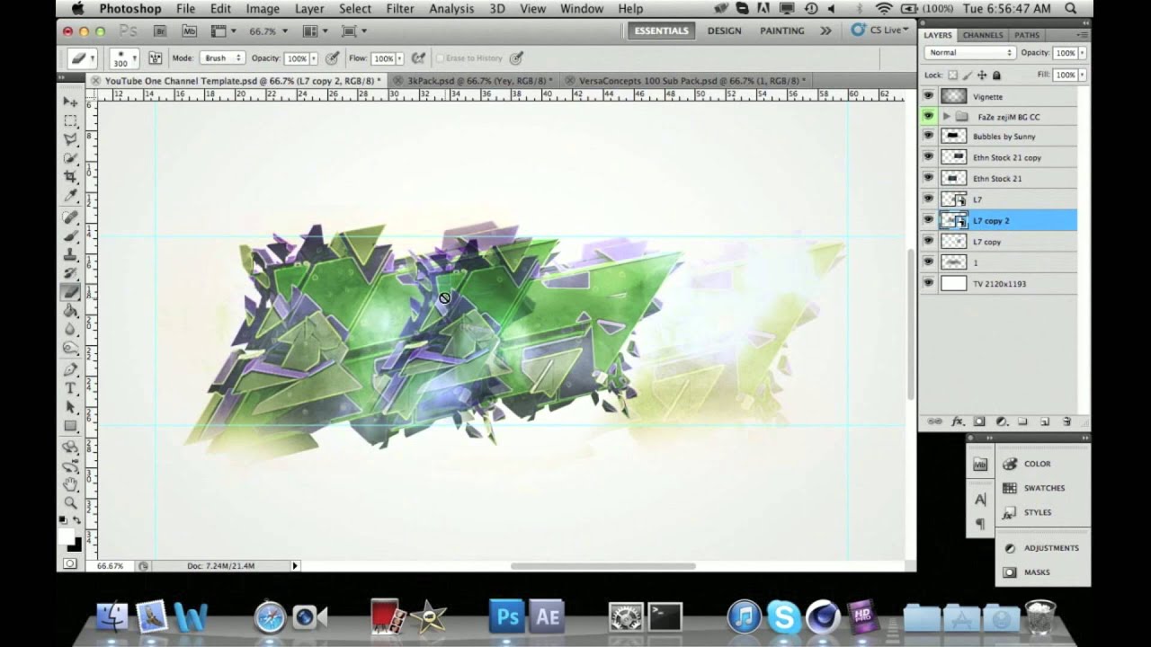 Saabzi - Lucky7 Arts New Layout Speedart