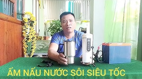 BỘ ẤM NẤU NƯỚC SÔI SIÊU TỐC ĐIỆN TỬ TRÊN XE HƠI Ô TÔ PHA TRÀ CÀ PHÊ SỮA MÌ TÔM 