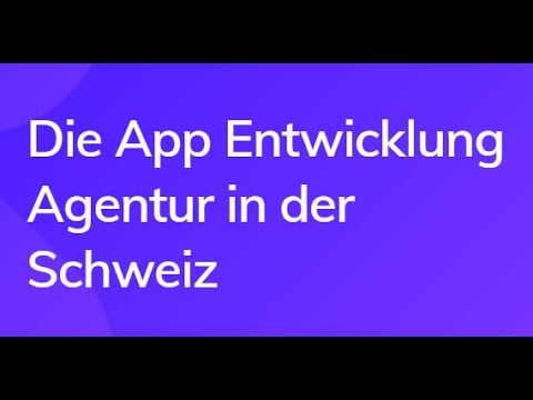 App Entwicklung - YouTube