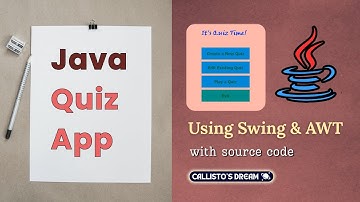 Java Quiz App from Scratch - Full Demo + Source Code (Swing + AWT)