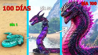 SOBREVIVÍ como SERPIENTE GODZILLA ROSA EVOLUCIONADA 100 D...