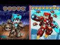 Evolución de IRON MAN POBRE a IRON MAN RICO en Minecraft!