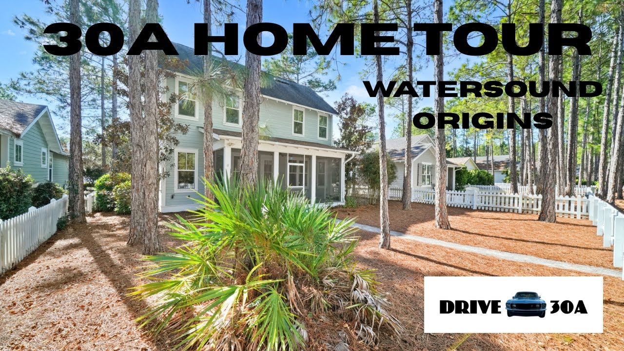 Экскурсия по дому 30A. Источники звука Watersound.