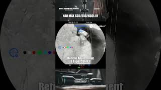 Conotech NAR MAX 635/650/LIIR Choose the reticle type and color !