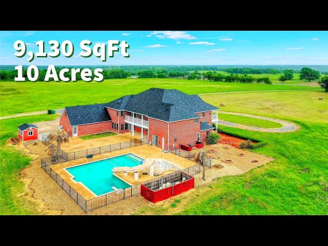 Video: Het Goede Leven Leiden In Dit Luxe Texas Ranch Home