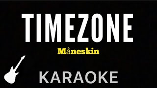 Måneskin - TIMEZONE | Karaoke Guitar Instrumental