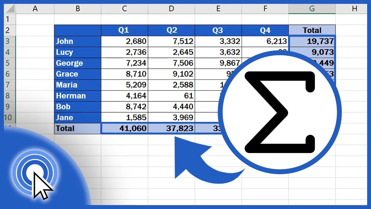  How to Sum a Column in Excel