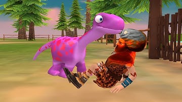 Scary Teacher: Stone Age Version 0.5.3 | Failed Prank In Tomato Teacher VS Dino