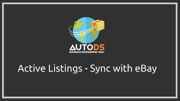 (old version) Active Listings - Sync with eBay