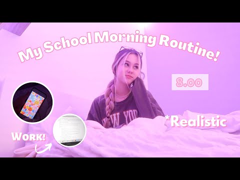 My Realistic School Morning Routine | Emma Laila