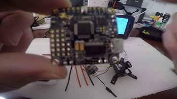 Betaflight f3 fc with osd test