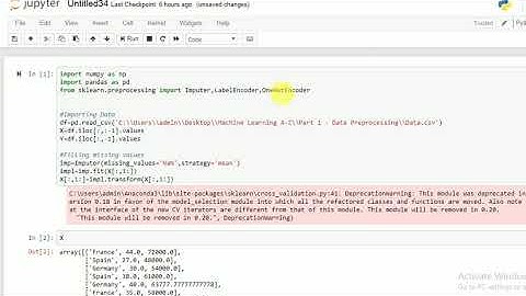 One Hot Encoder Quick Tutorialin python-Data Preprocessing Part 3