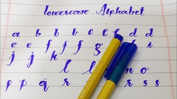 Lower case /Small alphabets by using cut marker ✍️✍️
