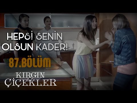 Meral’in sinir krizi! - Kırgın Çiçekler 87.Bölüm