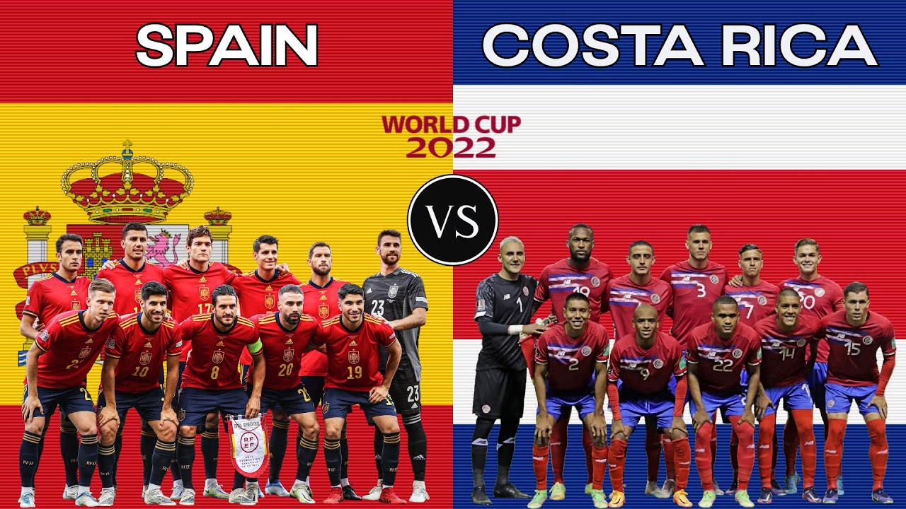 spain costa rica world cup