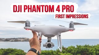 DJI Phantom 4 Pro review First Impressions ft. @thedroneman