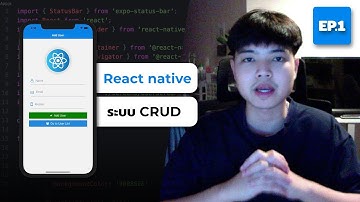 สอน React Native + Firebase สร้างระบบ CRUD | EP.1 👨‍💻💯