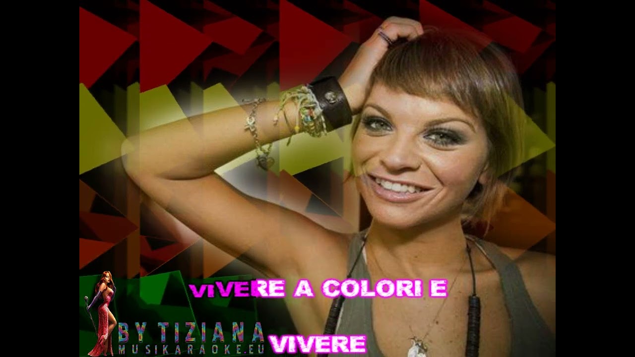 Alessandra Amoroso - Vivere a colori (karaoke - fair use)