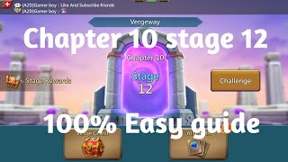 Lords mobile Vergeway chapter 10 stage 12|Chapter 10 stage 12 easiest guide screenshot 5