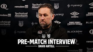 David Artell | Pre-Tranmere Rovers (H)