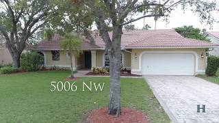 5006 Nw 105th Dr Coral Springs, Fl 33076 Brookside Broward county real estate for sale