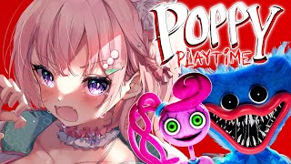 【Poppy Playtime】Chapter1＆2👻世界中で流行しているホラゲ⁉寝坊の禊のため苦手なホラゲやらせていただきます！！！！！；；；【博衣こより/ホロライブ】