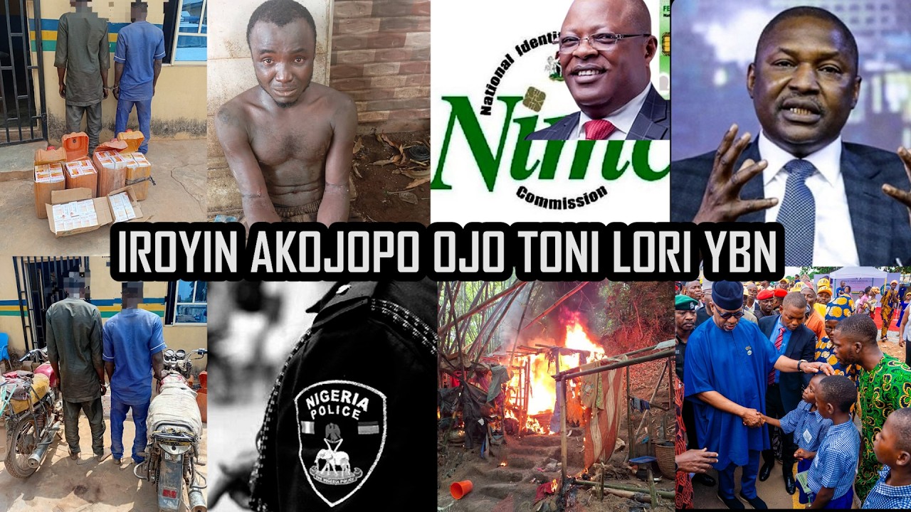 LATEST & TRENDING NEWS FOR THE DAY...IROYIN AKOJOPO AGBEYEWO LORI YBN..NIGERIA & YORUBA NATION NEWS