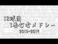 【2010-2019】12球団1番打者応援歌メドレー【作業用BGM】