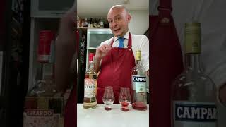 Luxardo Bitter Bianco vs. Campari #shorts