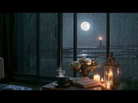 Cozy Cafe & Rain Ambience 🍂 Smooth Bossa Nova Jazz for Sleep, Focus & Relaxation