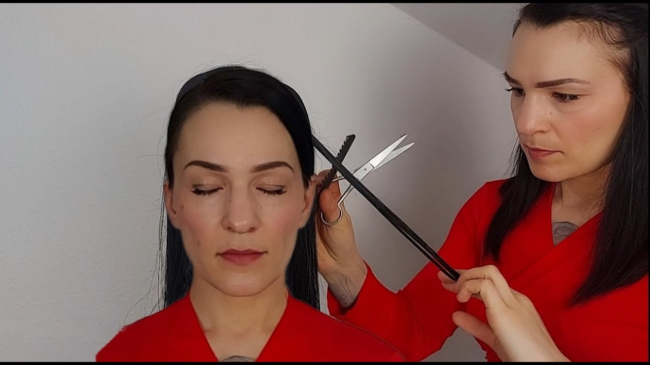 [ASMR] I am my own Hairdresser [ASMR]